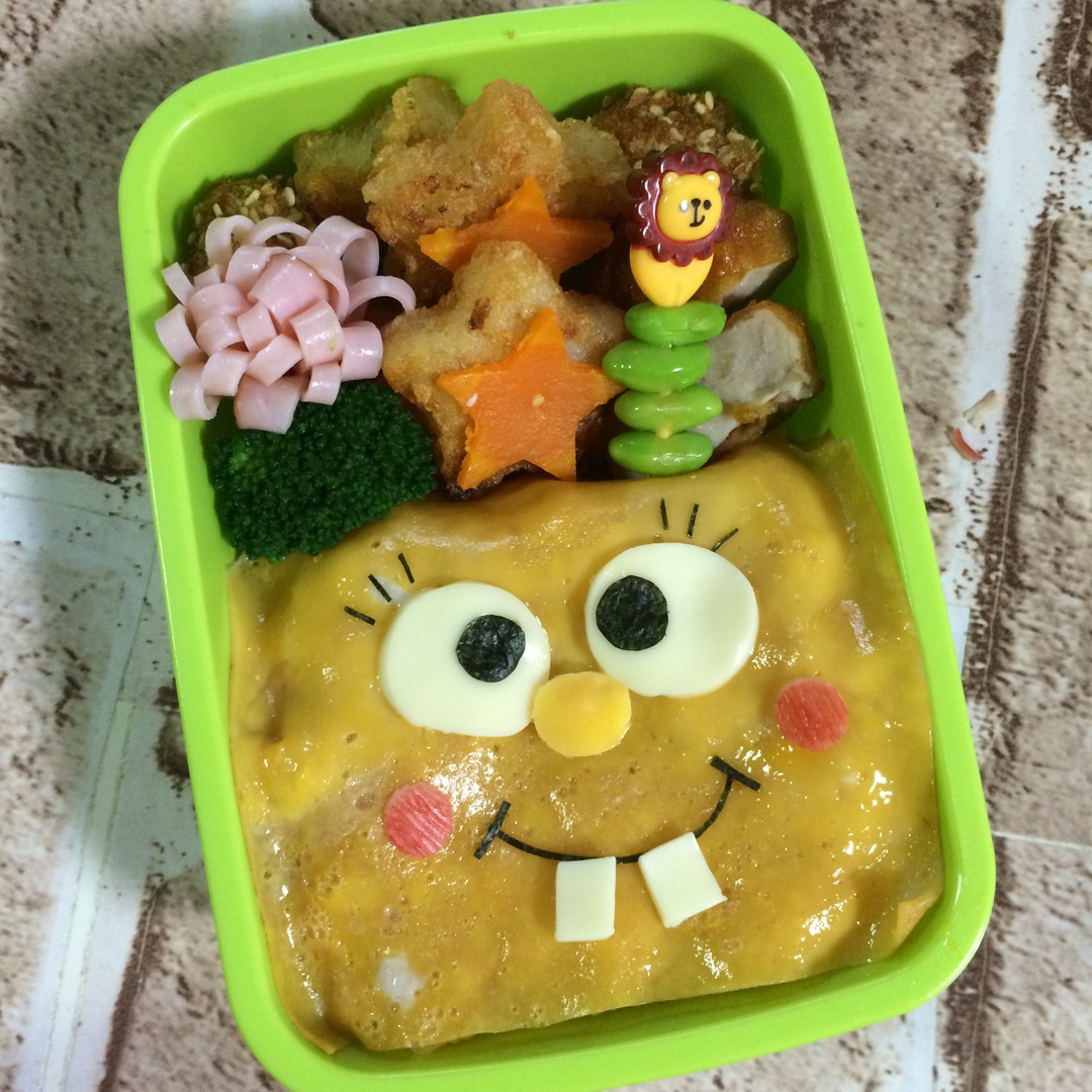 スポンジボブ弁当