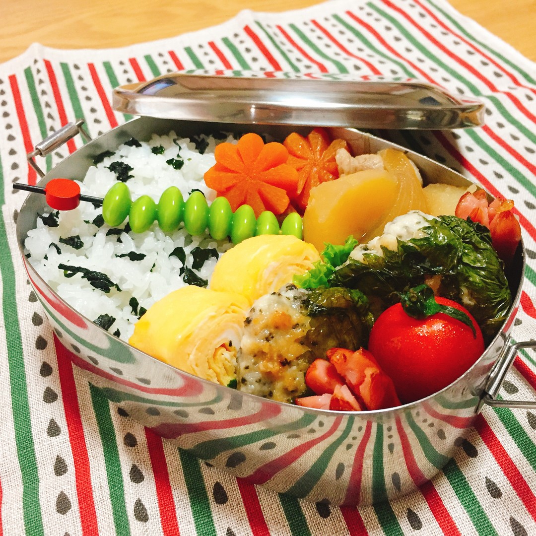 鶏つくね大葉巻き弁当
