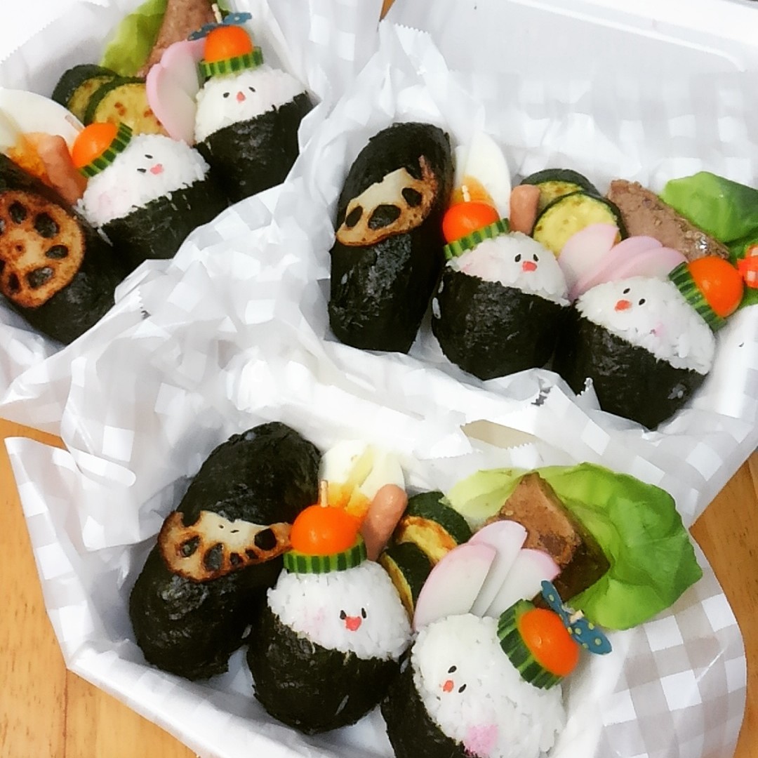 お弁当100個目♥おめでとう🎊弁当