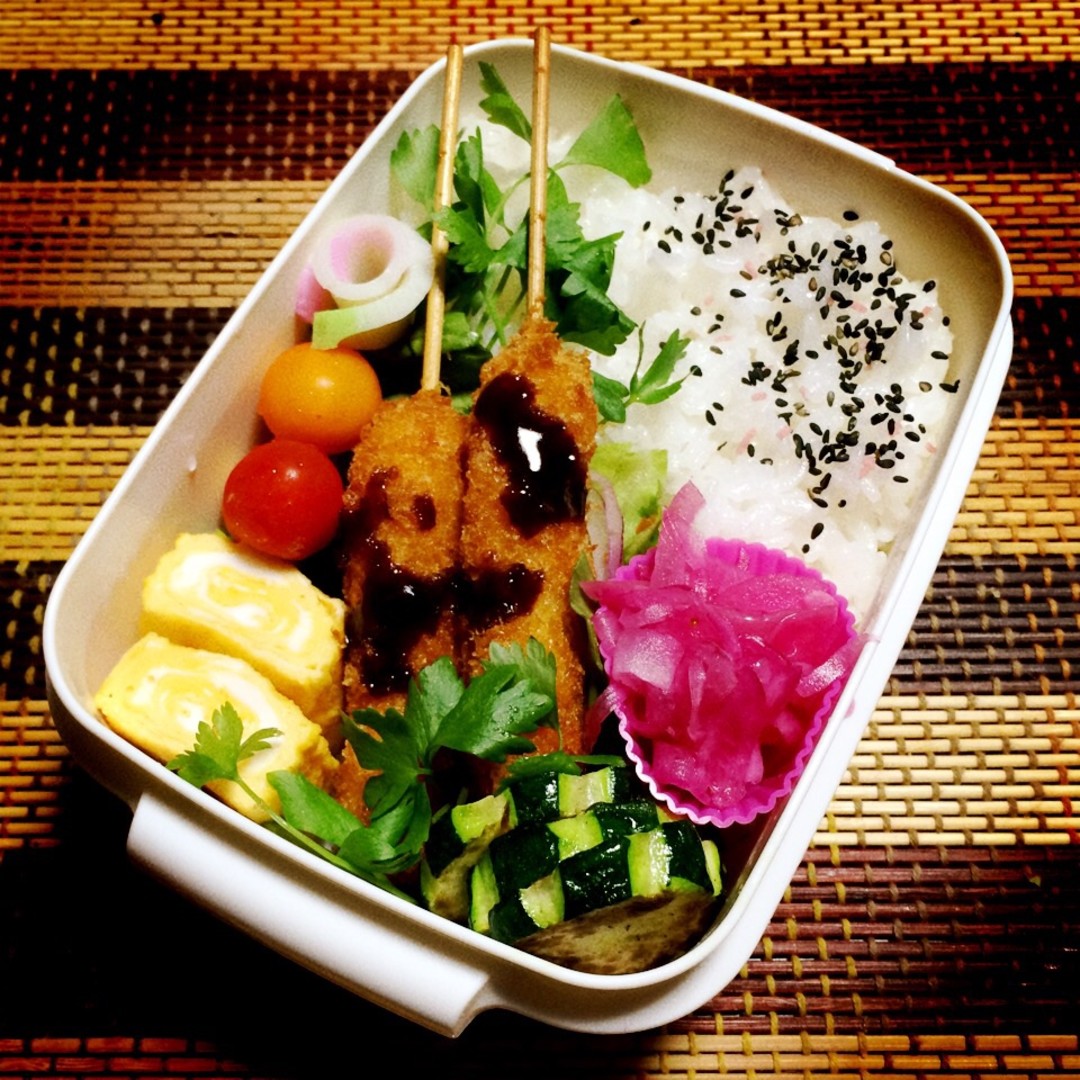 串カツ弁当