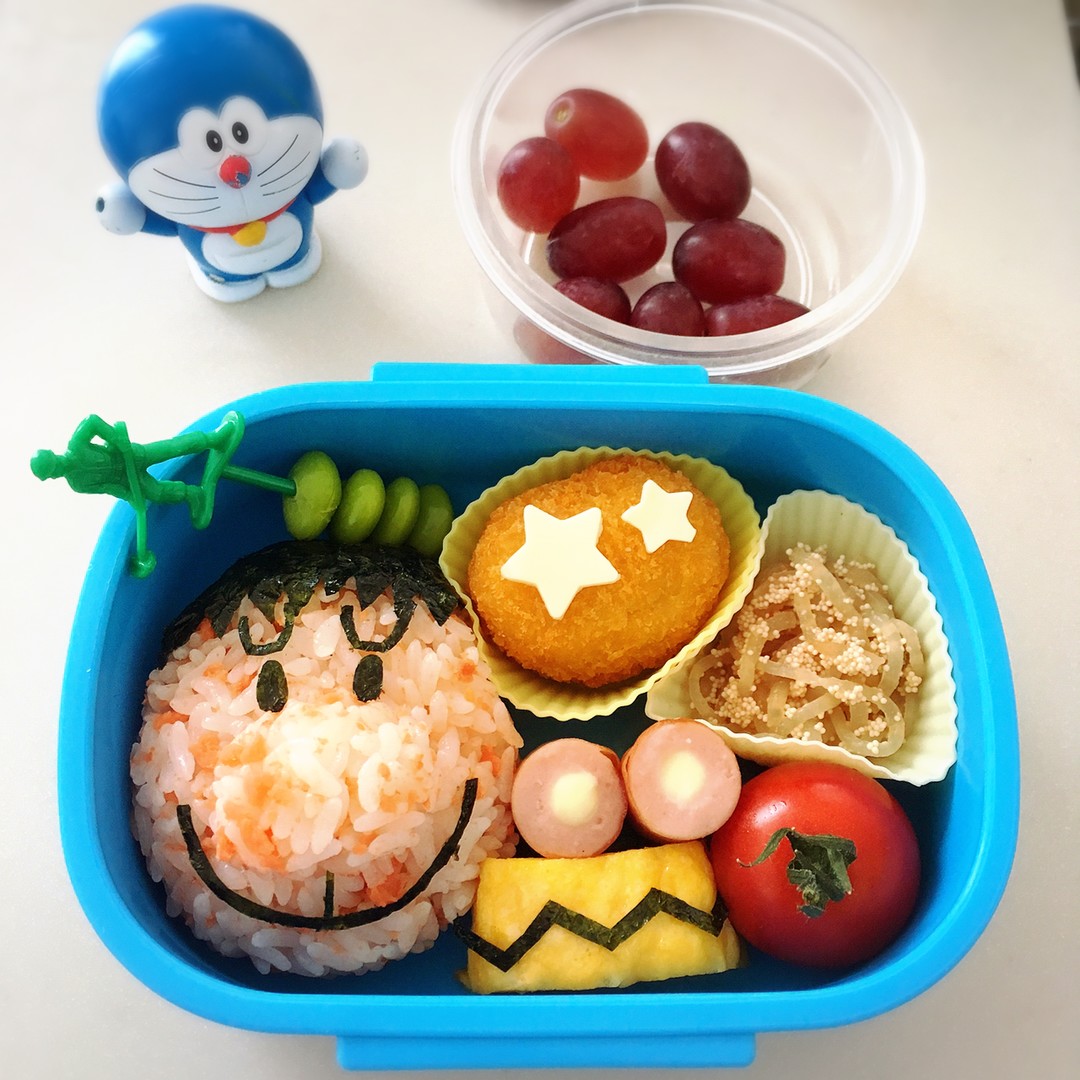 もうすぐ誕生日‼︎ジャイアンおめでとう弁当