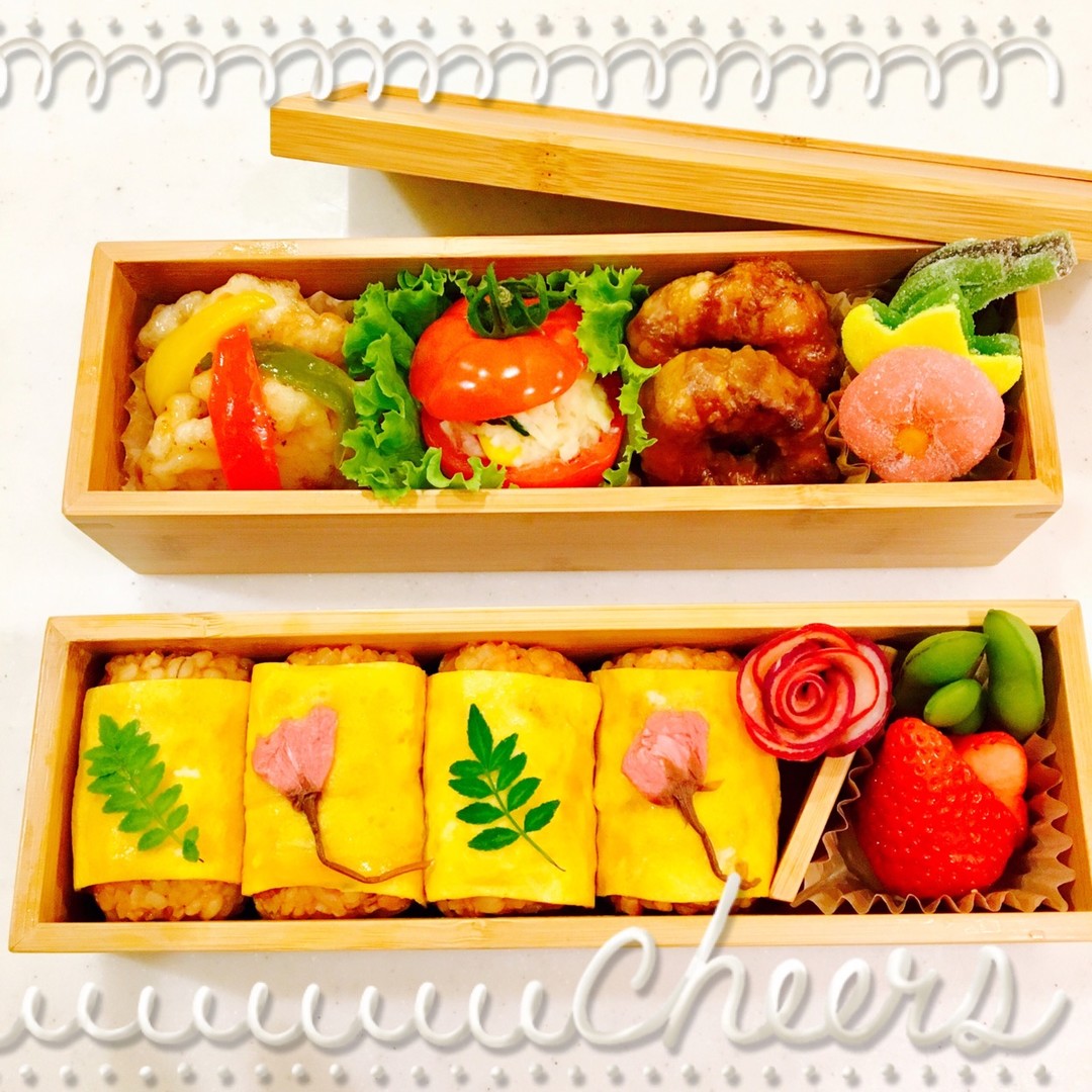 春のワクワク弁当