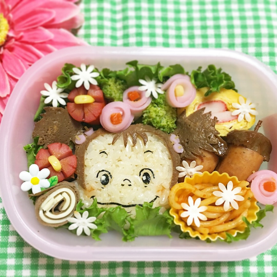 キャラ弁☆となりのトトロのメイちゃん