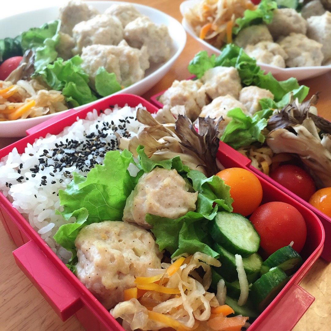 ふわふわつくね弁当