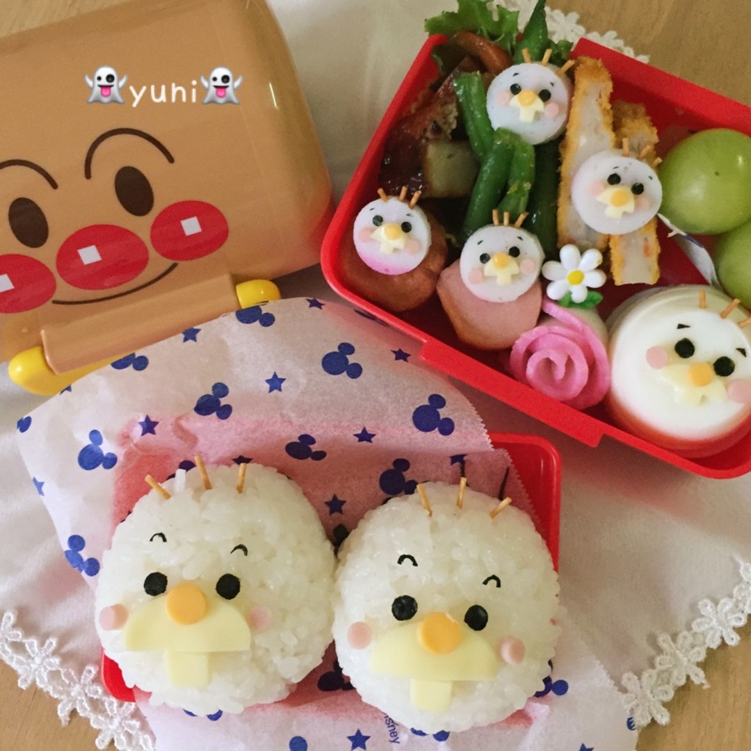 オラフがいっぱい弁当（╹◡╹）♡