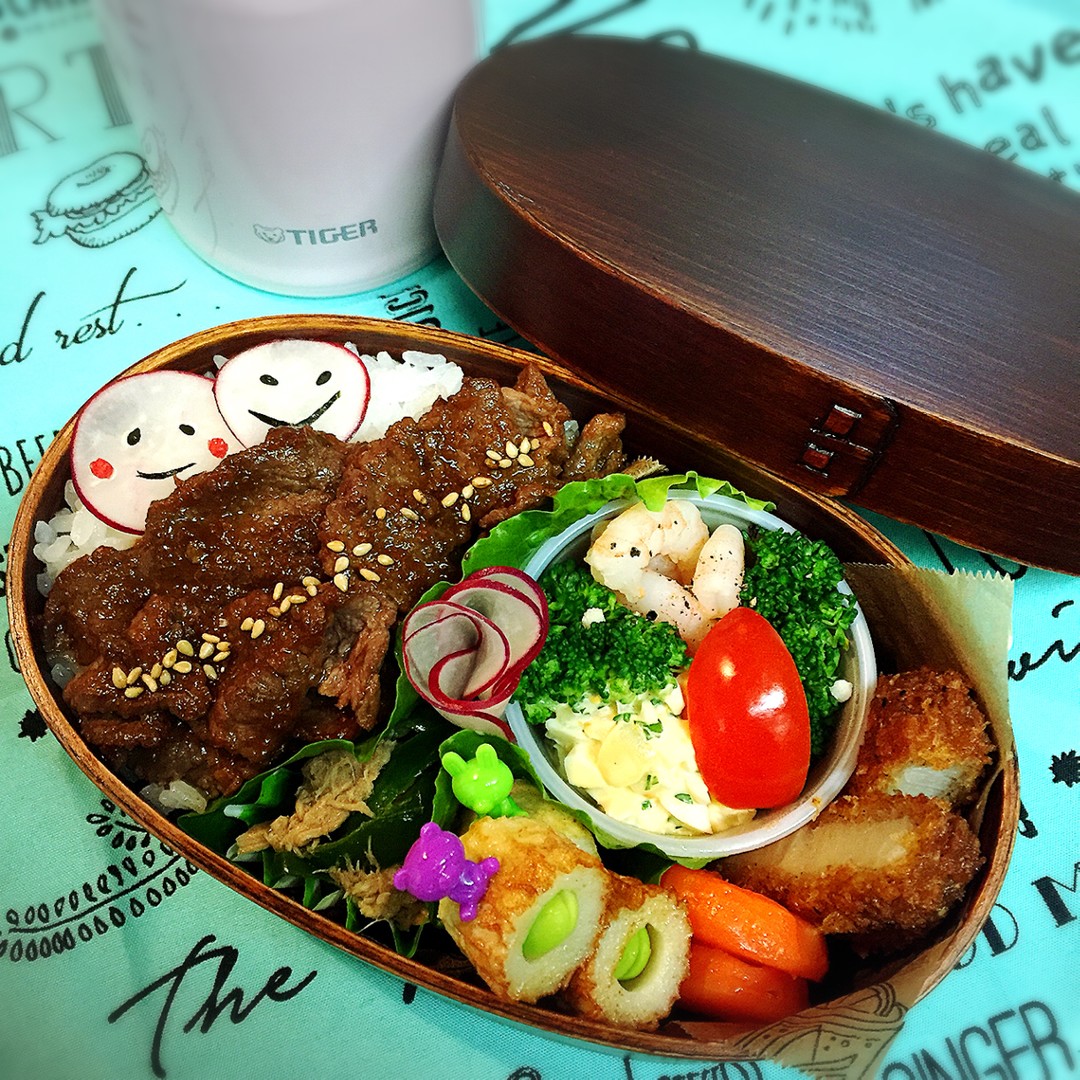 焼肉サラダ弁当