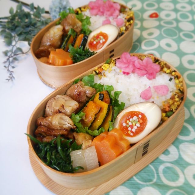 新玉葱の肉巻き弁当