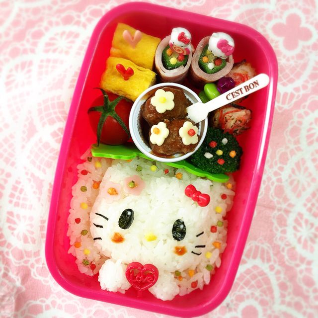 娘っ子の遠足弁当♡