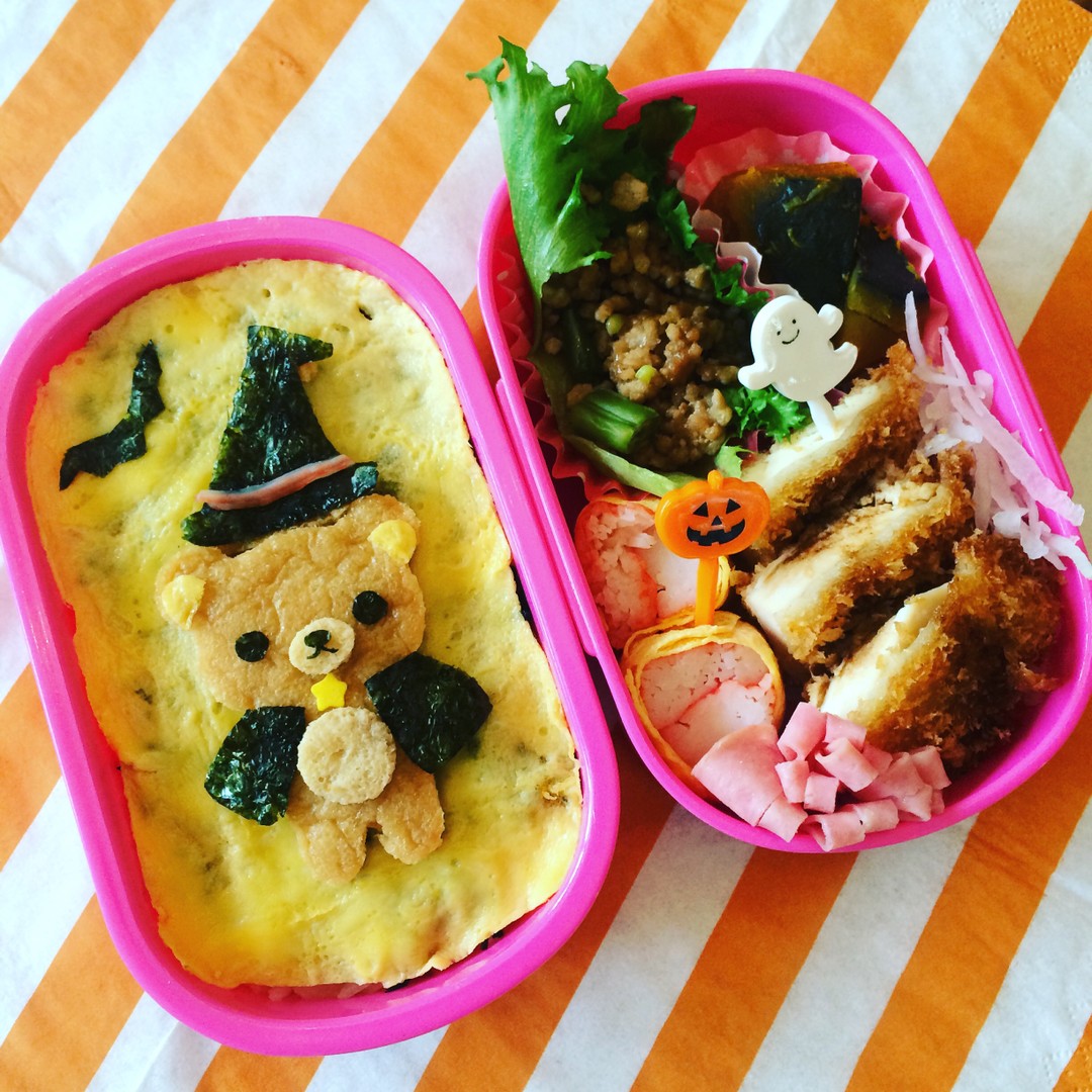 リラックマのハロウィン弁当