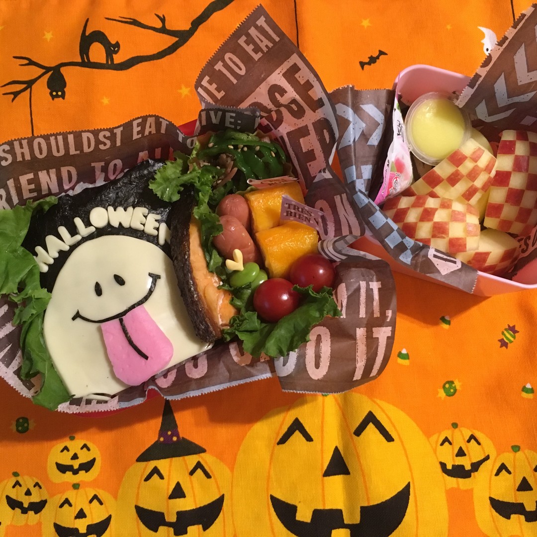 ハロウィンのり弁