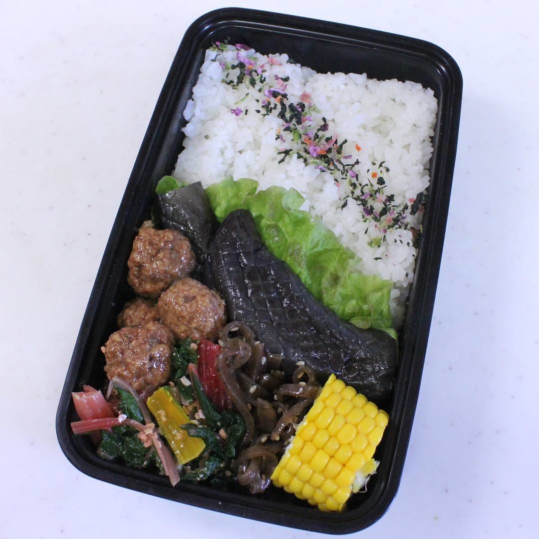 なすの煮浸しベチョったお弁