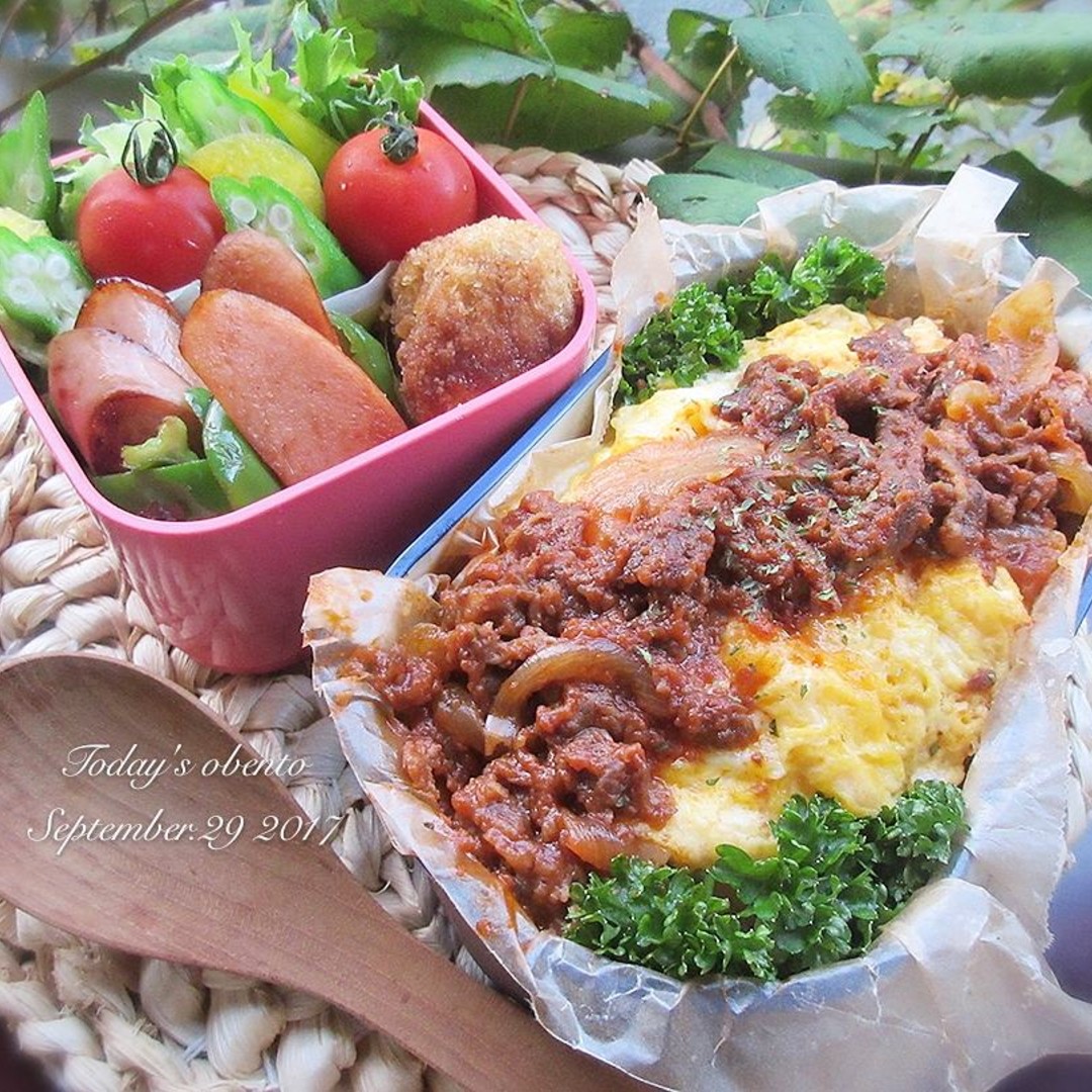 オムハヤシ弁当🍱