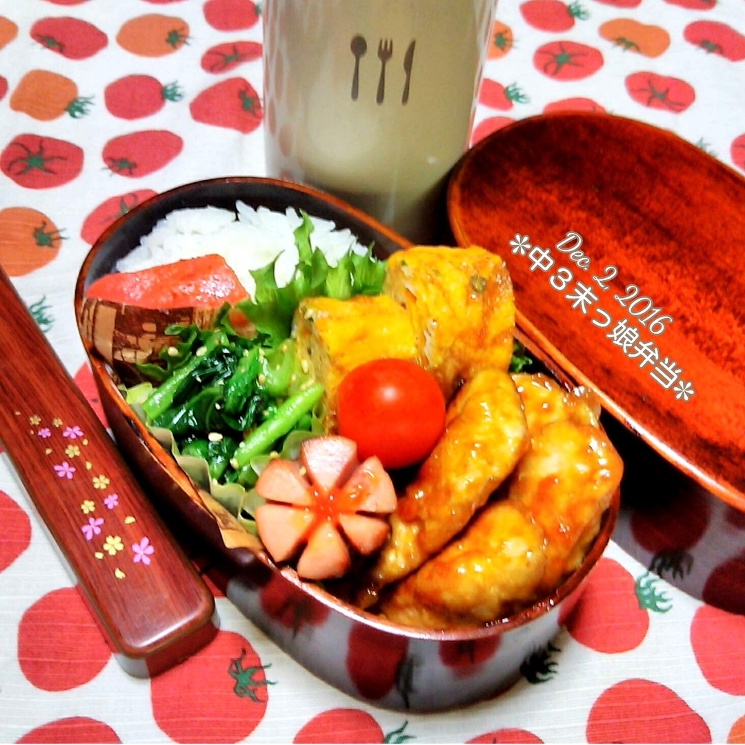 中３末っ娘弁当
