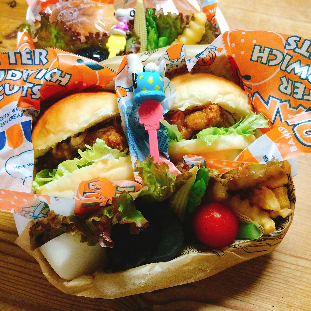 ミニハンバーガー弁当