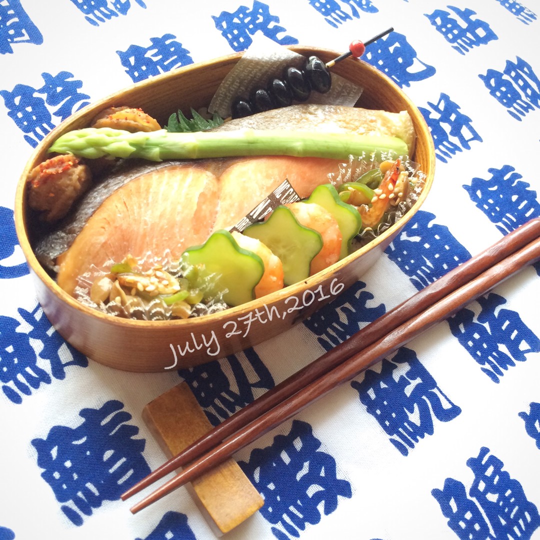 鮭のっけ弁当