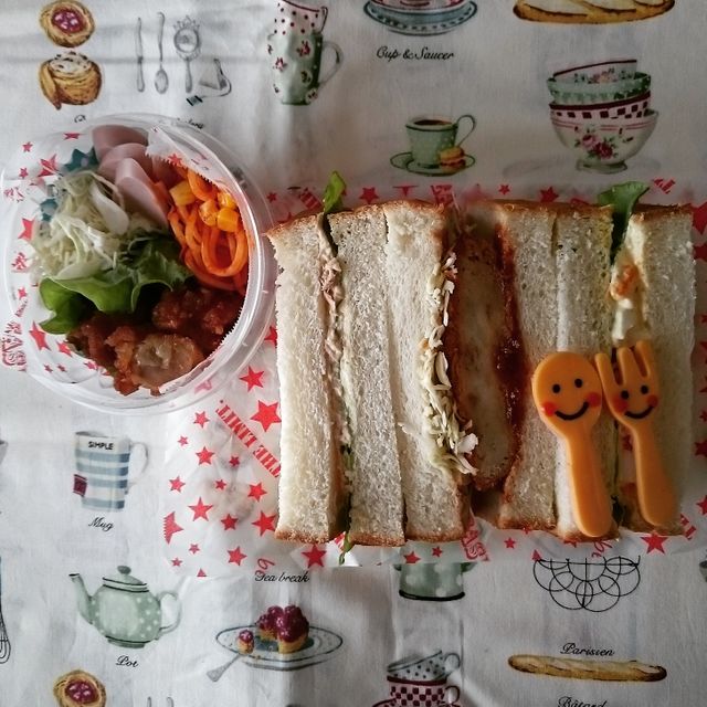 サンドウィッチ弁当