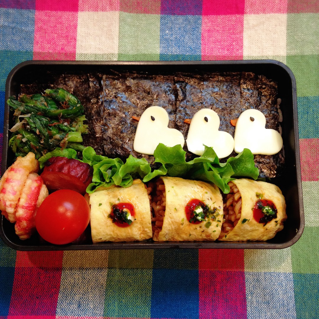 ロールオムそば弁当