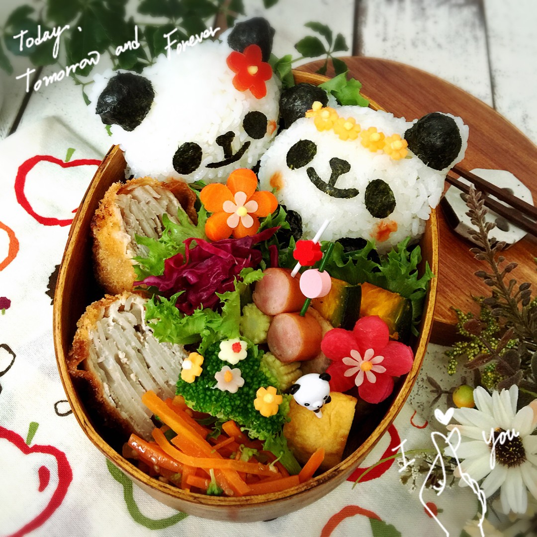 ニイハオ❣️パンダ弁当 🐼