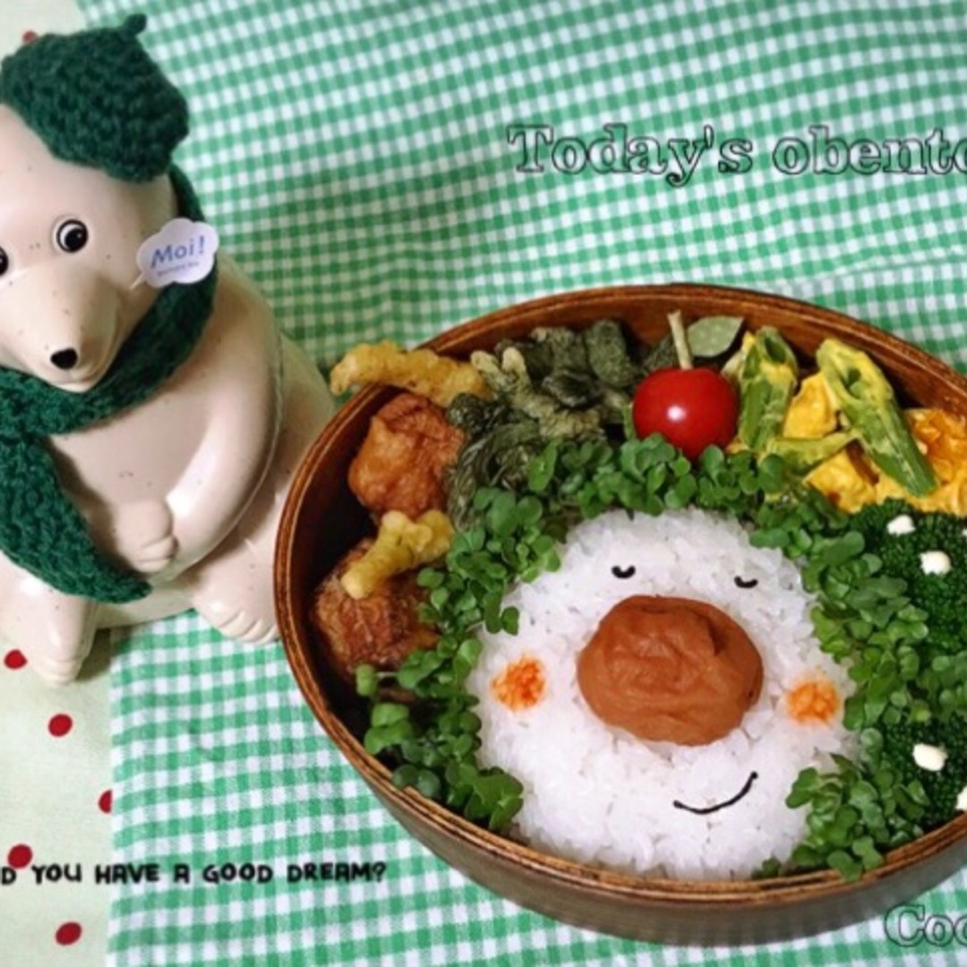 顔おにぎり弁当