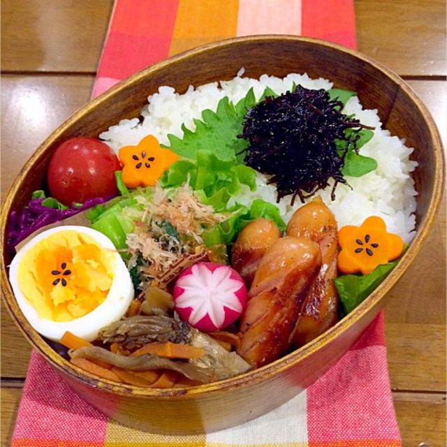 ☆焼きウインナーパパ弁☆