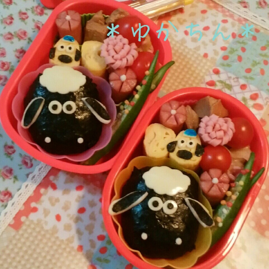 幼稚園弁当☆ひつじのショーン