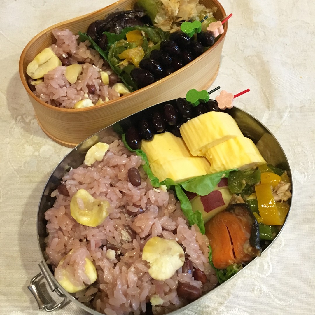 栗赤飯弁当