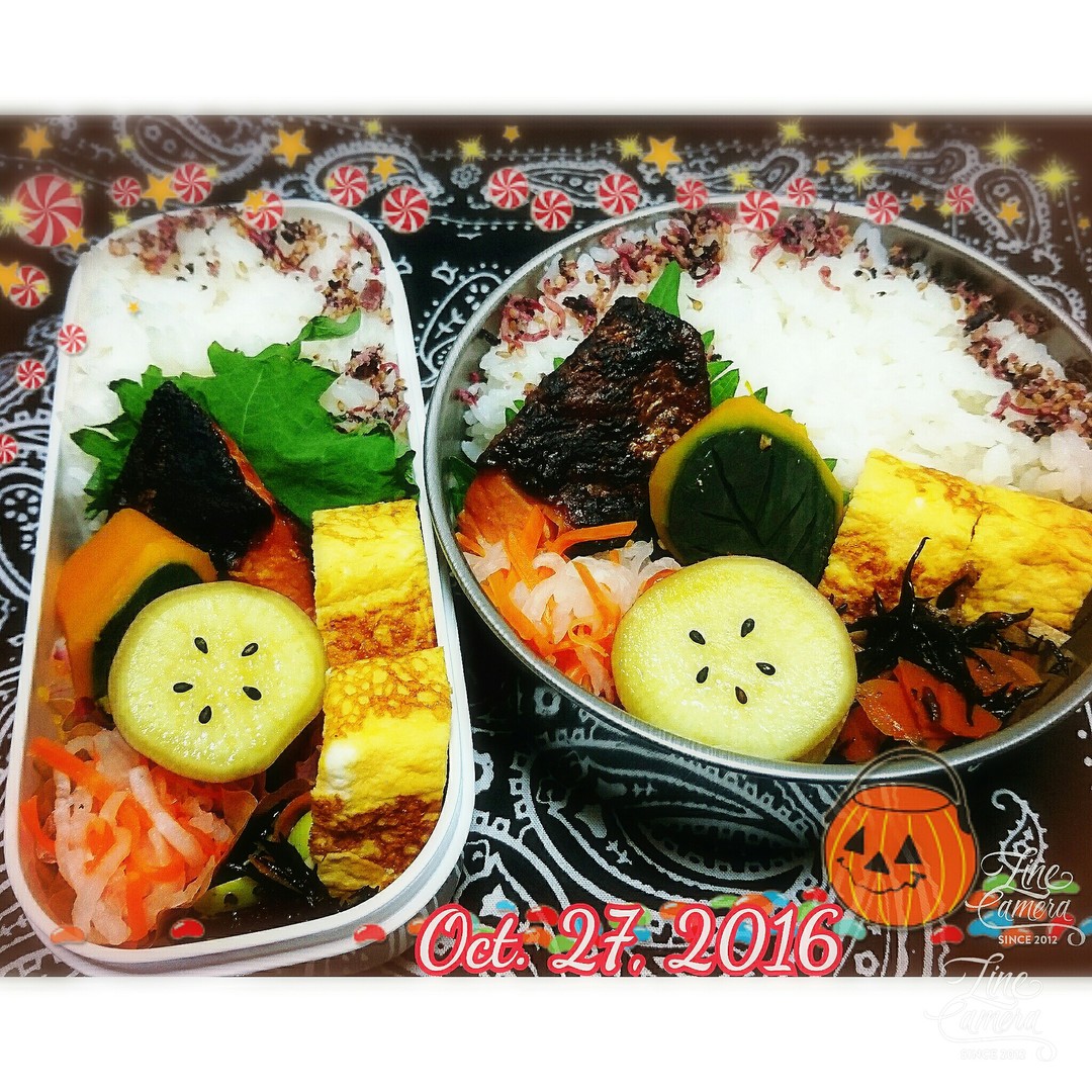 鮭の幽庵焼きの和食弁当