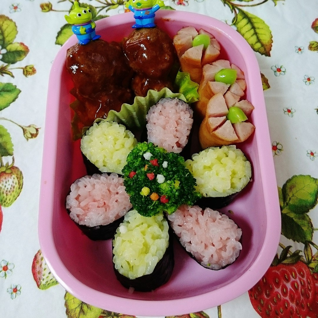 お花🌼弁当