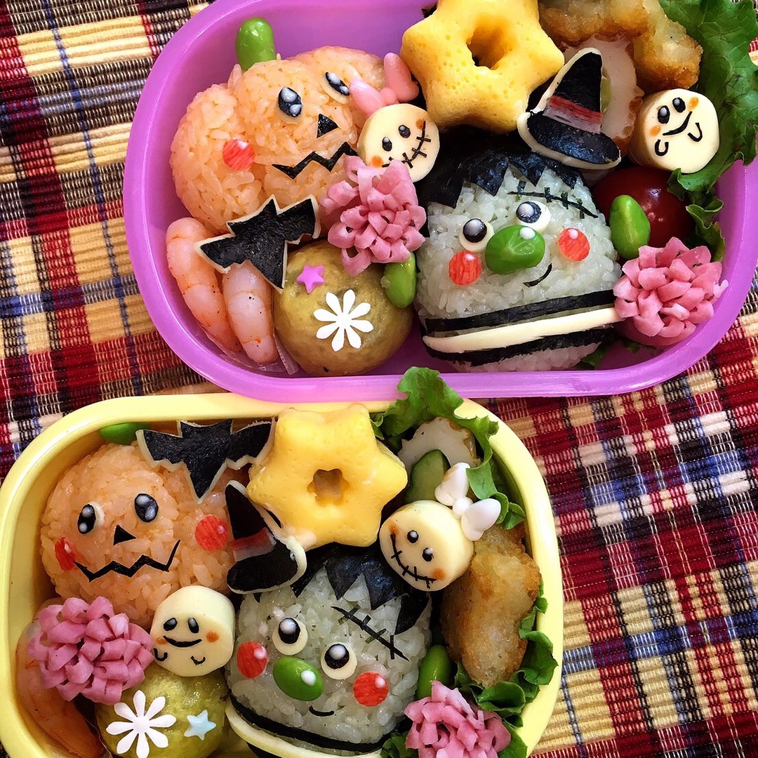 ハロウィン弁当◡̈⃝︎⋆︎*