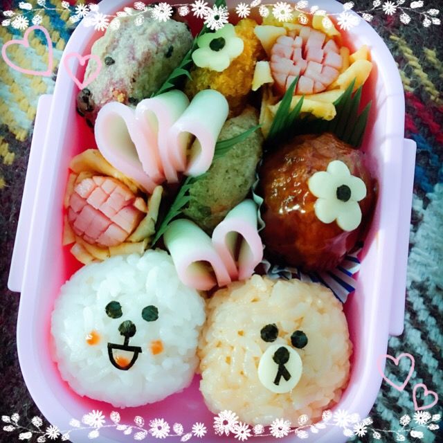 ラインキャラ弁当