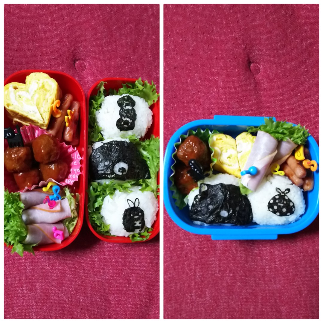 のりアートすみっコぐらしを使ったお弁当