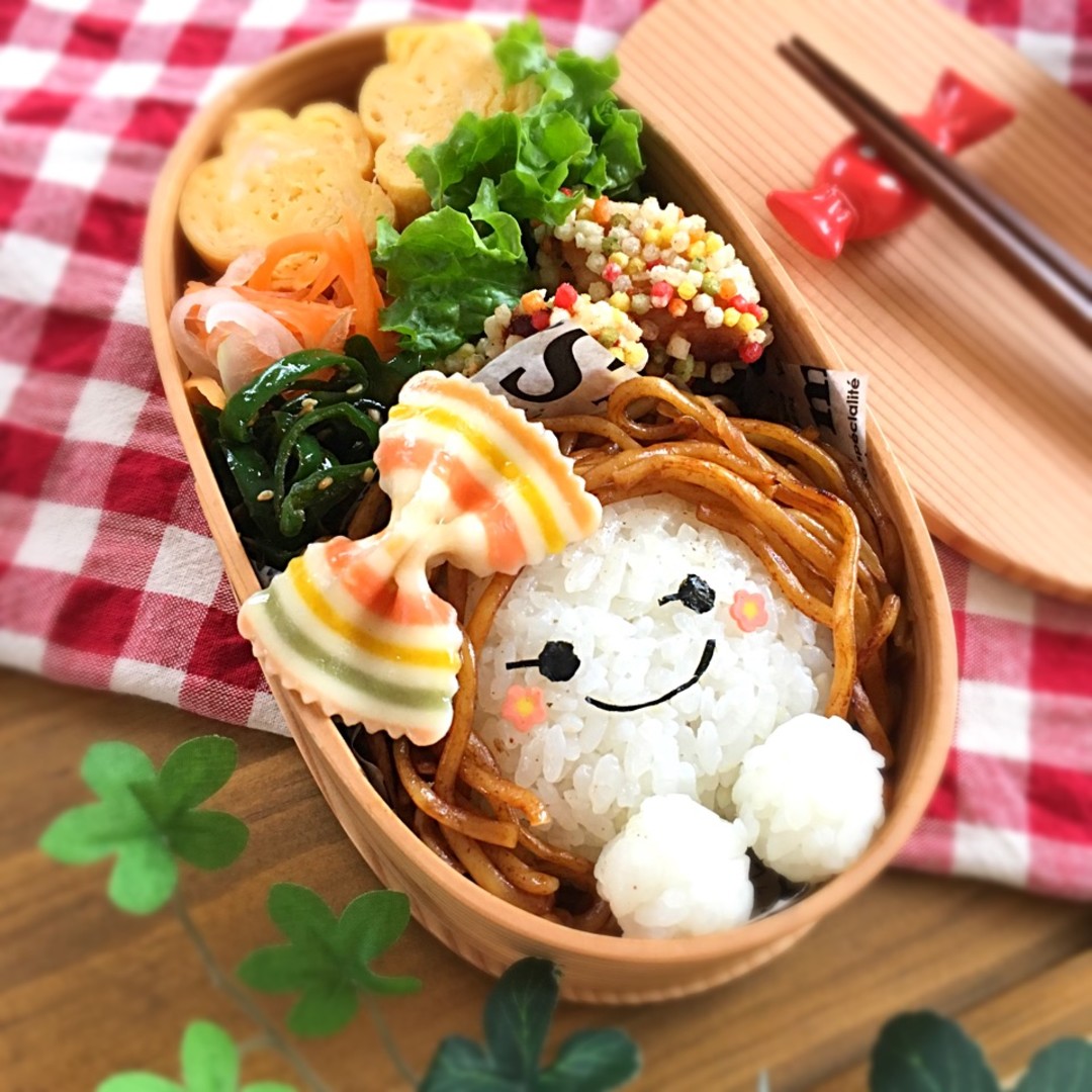 焼きそばカリーヘアーちゃん♡