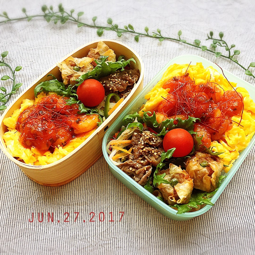 エビチリ丼弁当
