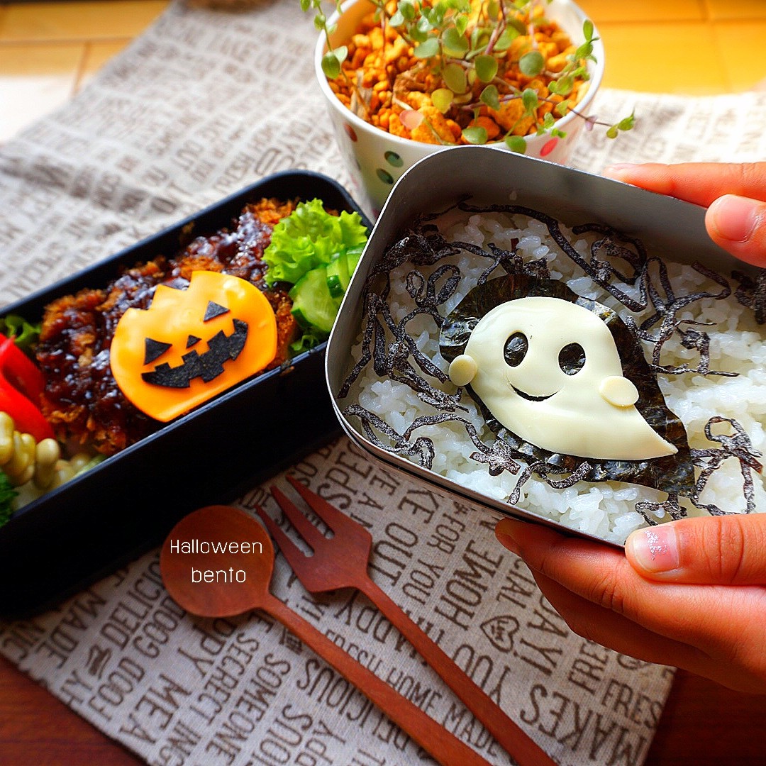 ハロウィンなお揃い弁当