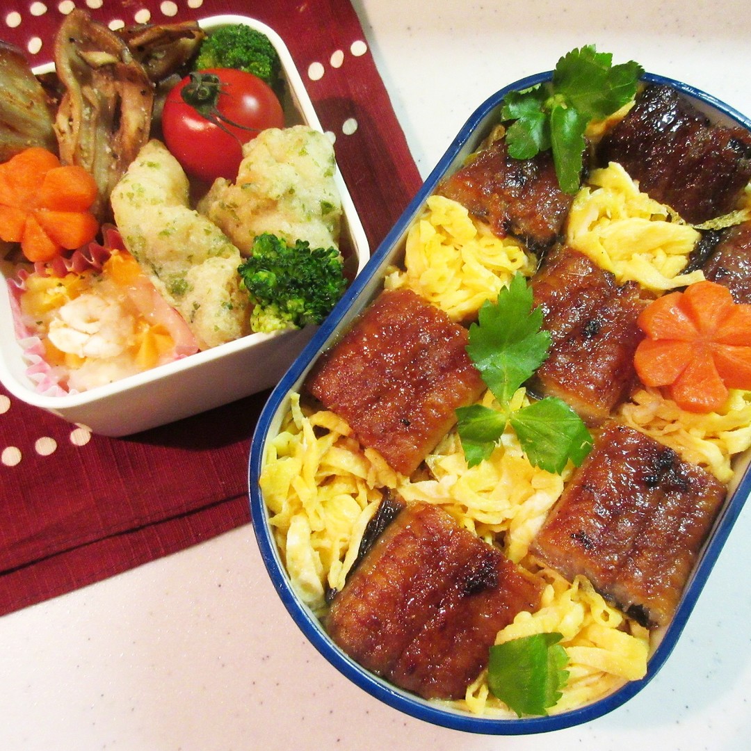 鰻丼弁当❤
