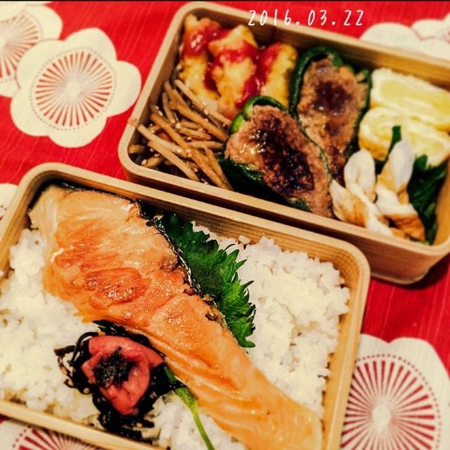 鮭弁当