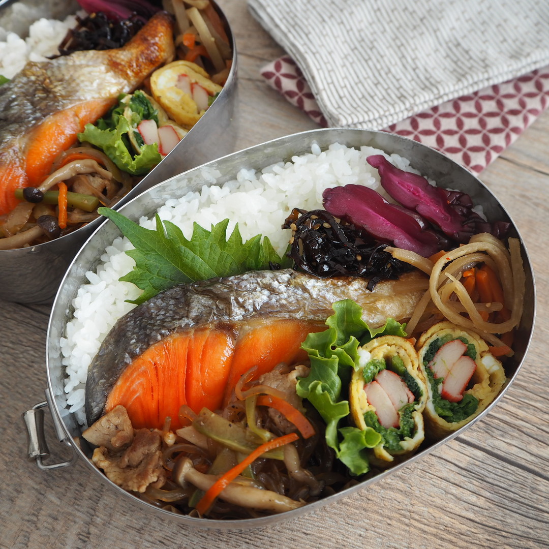 鮭弁当