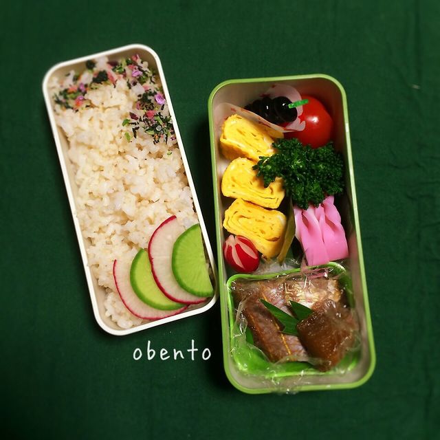 煮魚弁当