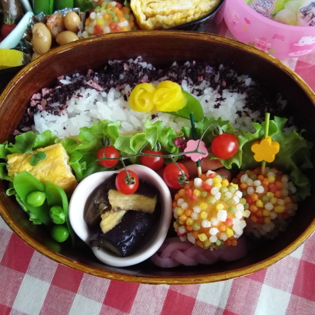はんぺんのぶぶあられ揚げお弁当( ᵕᴗᵕ )♡