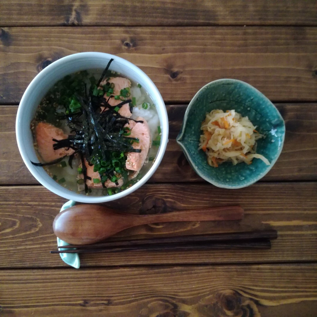 朝茶漬け