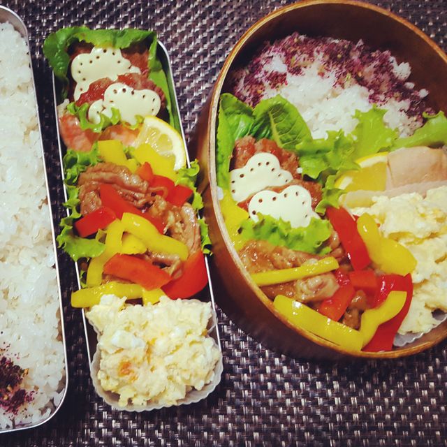 チーズハンバーグ弁当