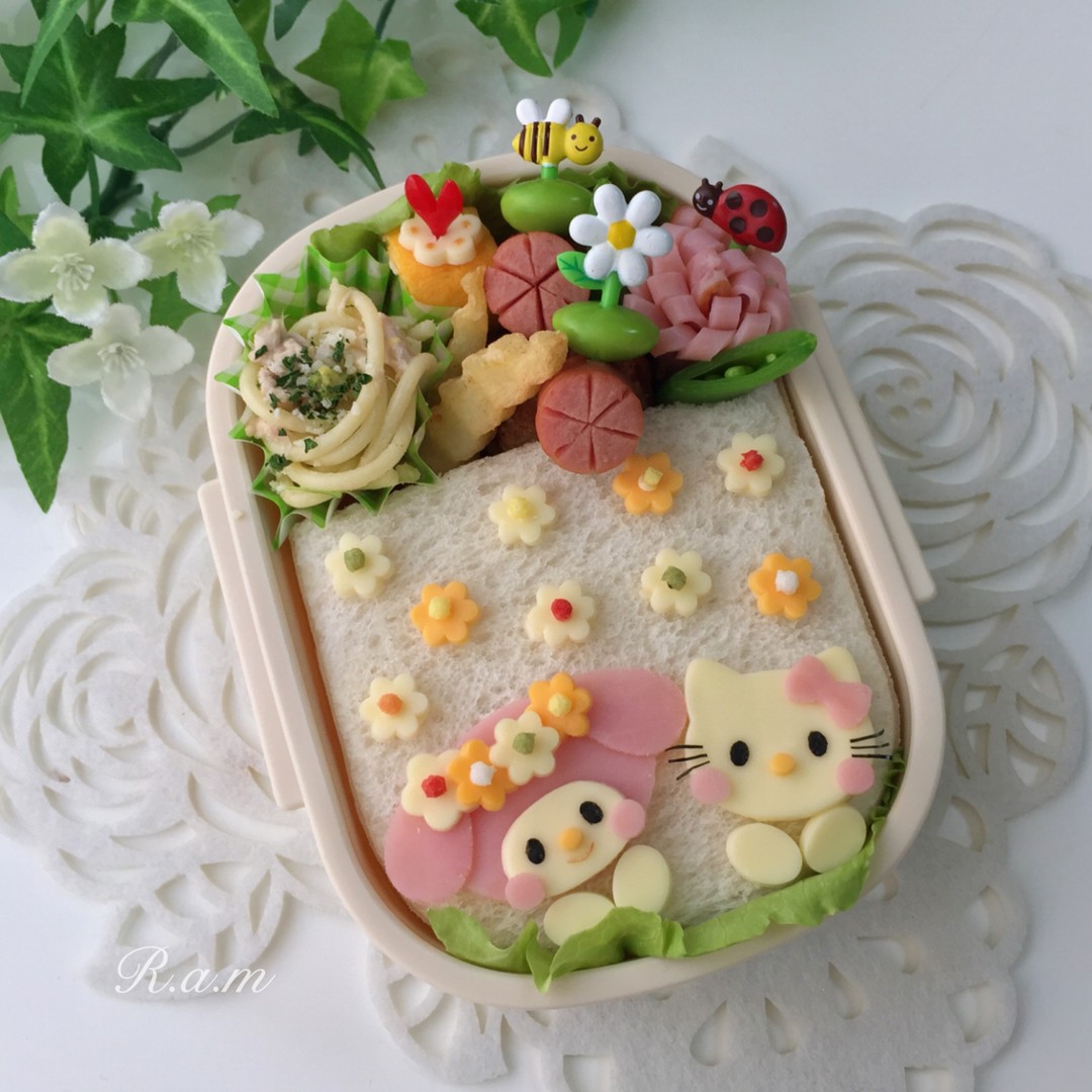 マイメロ&キティ♡サンドイッチ