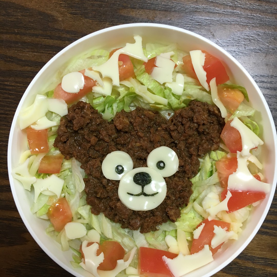 ダッフィーのタコライス