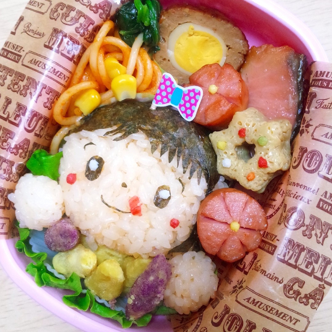 芋掘り弁当