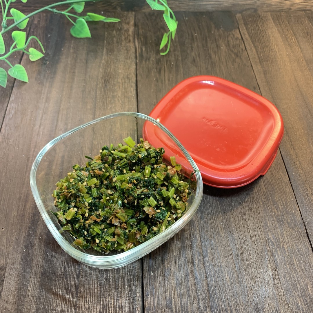 カブの葉と茎のふりかけ