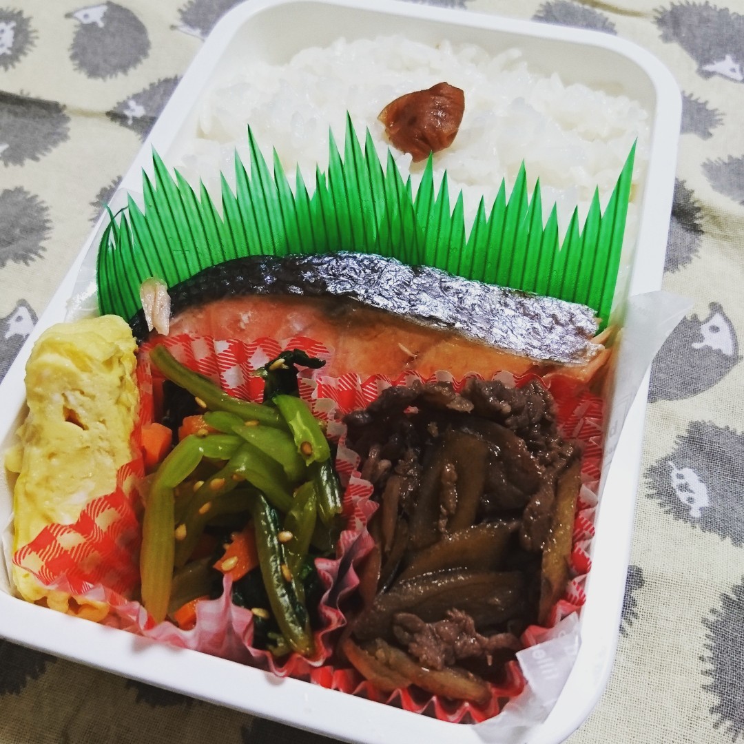 焼き鮭弁当
