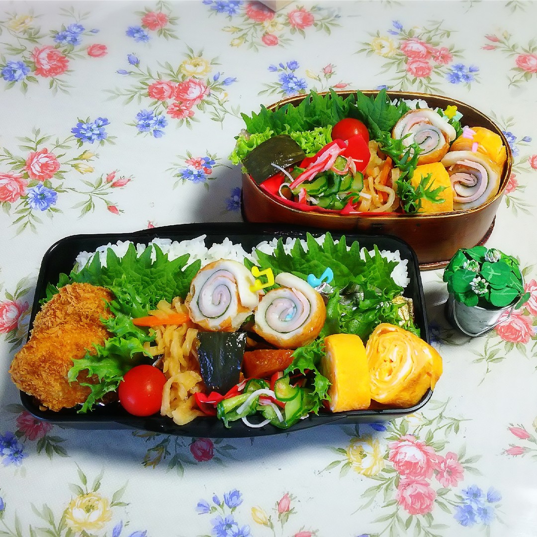 お肉Deお弁当🎵
