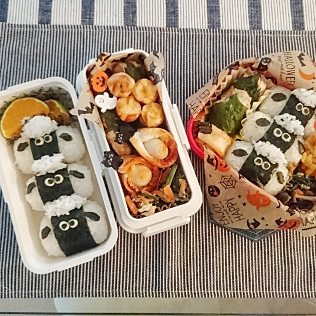 ひつじのショーンハロウィン弁当★