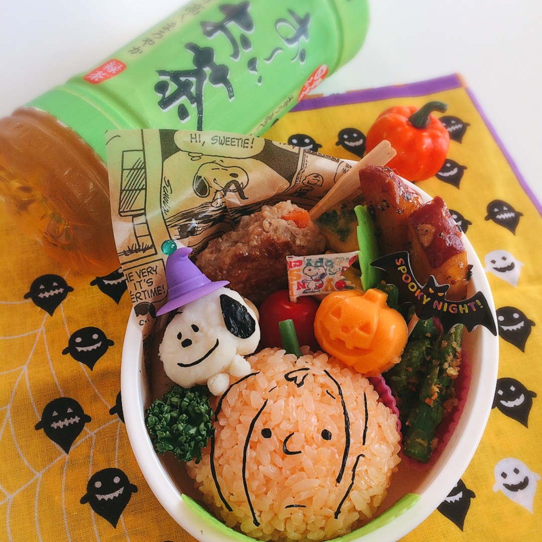 ひょっこりスヌーピー弁当