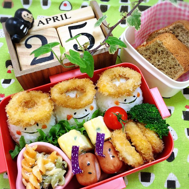 天使の輪おむすび弁当😇